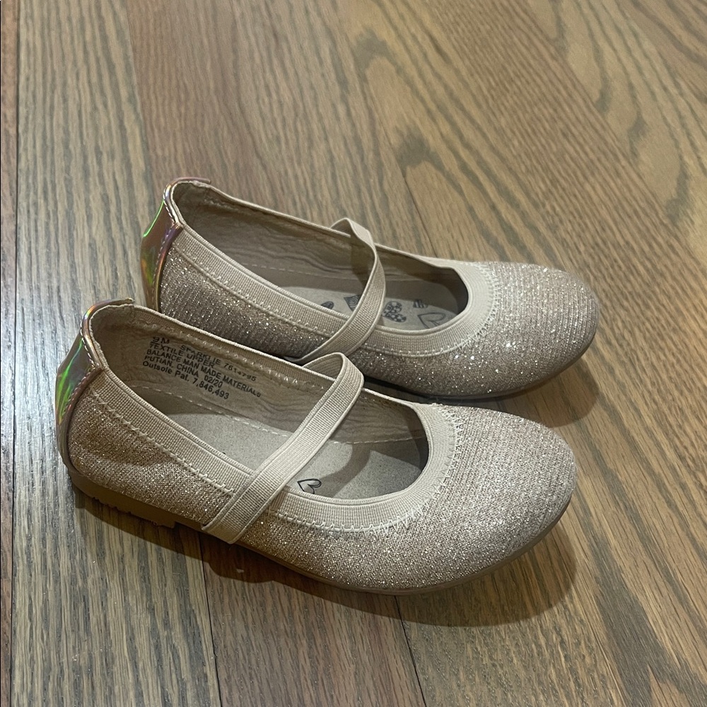 Sparkly gold olive & Edie Kids Shoes
